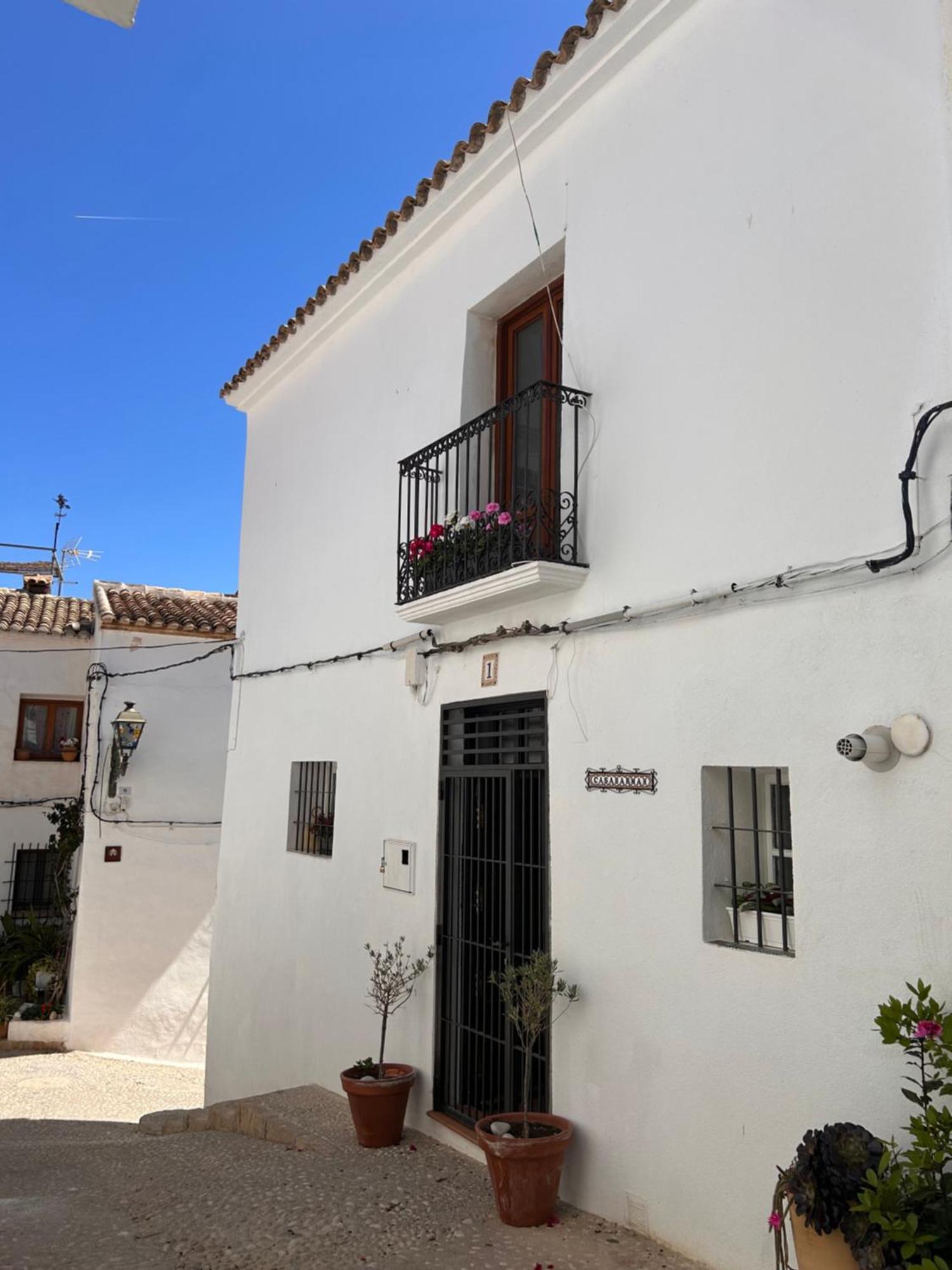 Vila Casa Barman Casco Antiguo Y Vistas Al Mar Altea Exteriér fotografie