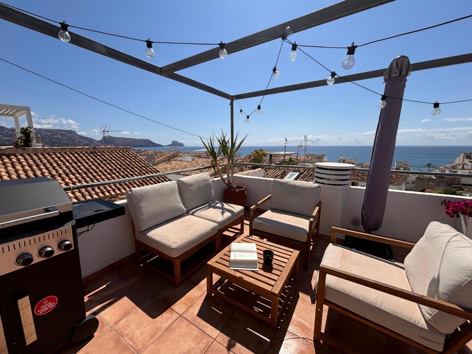 Vila Casa Barman Casco Antiguo Y Vistas Al Mar Altea Exteriér fotografie